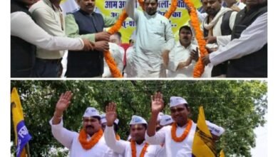 जिला मुख्यालय शक्ति में विधानसभा चुनाव के ठीक पहले आम आदमी पार्टी ने दिखाई अपनी ताकत,शहर में निकली 17 मई को विशाल रैली, सामुदायिक भवन में हुआ कार्यकर्ता सम्मेलन, आप नेताओं ने कहा- आने वाले 2023 के विधानसभा चुनाव में बनेगी आपकी सरकार,आपके आशीर्वाद से एक बार दे मौका केजरीवाल को, गिरिराज में पत्रकार वार्ता का भी हुआ आयोजन kshititech