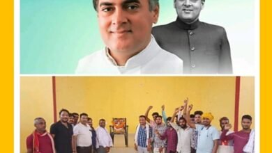 अंबेडकर सामुदायिक भवन बाराद्वार में नगर पंचायत एवं जनप्रतिनिधियों ने दी पूर्व प्रधानमंत्री राजीव जी की पुण्यतिथि पर श्रद्धांजलि, नगर पंचायत उपाध्यक्ष विजय सुर्यवंशी ने कहा- राजीव जी स्वप्न दृष्टा, उनके योगदान को नहीं भुला सकता भारत, प्रेस क्लब बाराद्वार अध्यक्ष सुनील जिंदल ने भी बताया- राजीव जी को देश में आधुनिक क्रांति का जनक kshititech