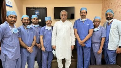 <em>सीएम बघेल के पिता नंद कुमार बघेल की तबीयत हुई खराब, बालाजी मल्टी सुपर स्पेशलिटी हॉस्पिटल में हुए भर्ती, 48 घंटों तक डॉक्टरों की निगरानी में रहेंगे नंद कुमार बघेल</em> kshititech