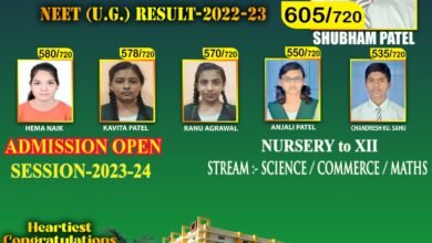 <em>जिले के प्रतिष्ठित सर्वोदय पब्लिक स्कूल हीरापुर के 6 विद्यार्थियों का हुआ नीट में चयन,विद्यालय परिवार ने दी शुभकामनाएं</em>, शक्ति जिले के सीबीएसई माध्यम वाले स्कूलों में प्रदेश स्तर में पहचान है सर्वोदय पब्लिक की kshititech
