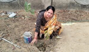 महिलाओं का दृढ़ संकल्प-- <em>महिला जागृति शाखा ने लिया वृक्षारोपण एवं पर्यावरण संरक्षण का संकल्प, विश्व पर्यावरण दिवस के मौके पर महिला सदस्यों ने रोपे पौधे,अध्यक्ष रीना ने कहा- हमारे स्वस्थ जीवन के लिए पर्यावरण संरक्षण है आवश्यक</em> kshititech