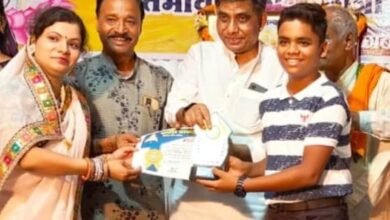 ताइक्वांडो खिलाड़ी यश हुए सम्मानित-- <em>अंतर्राष्ट्रीय ताइक्वांडो चैंपियनशिप में शक्ति को गौरवान्वित करने वाले यश गबेल का कबीर प्रागट्य दिवस पर हुआ सम्मान, शहर के प्रतिष्ठित नागरिक पंकज गबेल के सुपुत्र है यश</em> ताइक्वांडो खिलाड़ी यश हुए सम्मानित-- <em>अंतर्राष्ट्रीय ताइक्वांडो चैंपियनशिप में शक्ति को गौरवान्वित करने वाले यश गबेल का कबीर प्रागट्य दिवस पर हुआ सम्मान, शहर के प्रतिष्ठित नागरिक पंकज गबेल के सुपुत्र है यश</em> kshititech