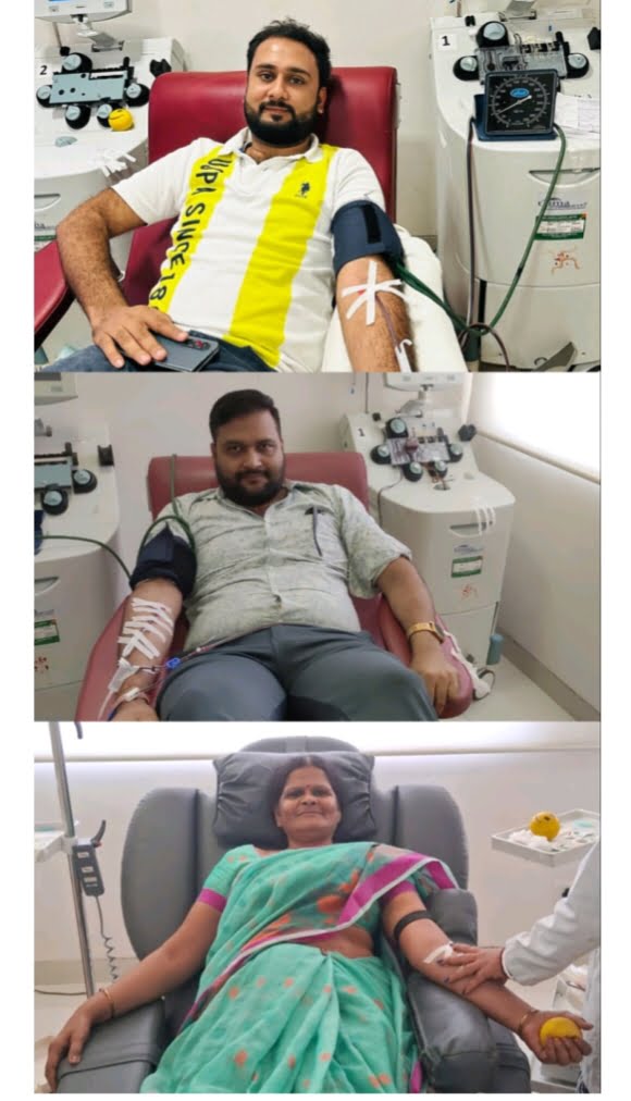 करो रक्तदान- बचाओ किसी की जान-- <em>रक्तदान के क्षेत्र में हेल्पिंग हैंड्स क्लब की अनुकरणीय पहल, 49 रक्त दाताओं ने किया रक्तदान, बेटी के लीवर से पिता का जीवन होगा गुलजार, भाटापारा के आनंद कुर्रे स्वयं के साधन से 07 रक्त दाताओं को लेकर पहुंचे रायपुर</em> करो रक्तदान- बचाओ किसी की जान-- <em>रक्तदान के क्षेत्र में हेल्पिंग हैंड्स क्लब की अनुकरणीय पहल, 49 रक्त दाताओं ने किया रक्तदान, बेटी के लीवर से पिता का जीवन होगा गुलजार, भाटापारा के आनंद कुर्रे स्वयं के साधन से 07 रक्त दाताओं को लेकर पहुंचे रायपुर</em> kshititech