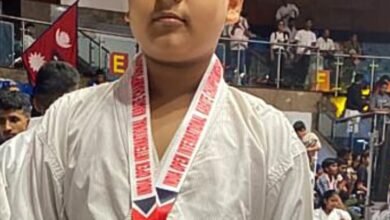 <em>तनय की सफलता-- दिल्ली में आयोजित राष्ट्रीय ओपन कराटे चैंपियनशिप में रायपुर के तनय अग्रवाल ने जीता ब्रॉन्ज मेडल, छत्तीसगढ़ से 17 खिलाड़ियों ने करी थी सहभागिता, रायपुर के समाजसेवी, कांग्रेस नेता सुरेश अग्रवाल के सुपुत्र हैं तनय</em> <em>तनय की सफलता-- दिल्ली में आयोजित राष्ट्रीय ओपन कराटे चैंपियनशिप में रायपुर के तनय अग्रवाल ने जीता ब्रॉन्ज मेडल, छत्तीसगढ़ से 17 खिलाड़ियों ने करी थी सहभागिता, रायपुर के समाजसेवी, कांग्रेस नेता सुरेश अग्रवाल के सुपुत्र हैं तनय</em> kshititech