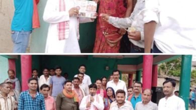 <em>पूर्व विधायक का घर-घर संपर्क अभियान, मोदी सरकार ने देश की दशकों पुरानी समस्याओं का निराकरण कर सर्वोच्च शिखर सम्मान पर पहुंचाया देश को, घर-घर संपर्क अभियान के तहत संपर्क किया डॉ. खिलावन साहू ने</em> kshititech