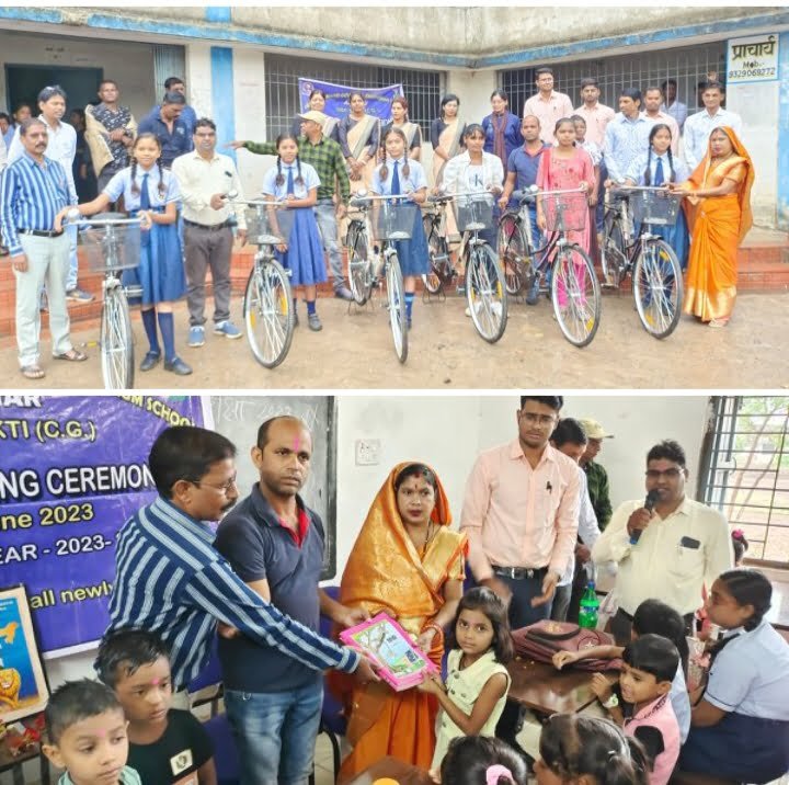 <em>अड़भार के स्वामी आत्मानंद विद्यालय में</em> <em> 26 जून को हुआ शाला प्रवेशोत्सव, नगर पंचायत अध्यक्ष चंद्रप्रभा गर्ग, विधायक प्रतिनिधि ज्योतिष गर्ग ने तिलक लगाकर किया बच्चों का स्वागत, 27 जून को अड़भार में खनिज विकास निगम के चेयरमैन एवं चंद्रपुर विधायक सहित दिग्गज हस्तियां करेंगी देवांगन समाज के भवन का भूमि पूजन</em> kshititech