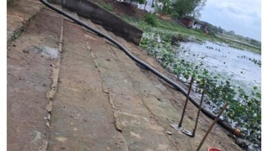 <em>सक्ति नगरपालिका की सक्रियता-- नारायण सागर तालाब के घाटों की सफाई का चला युद्ध स्तर पर अभियान, नगर पालिका ने करी अपील-- तालाबों में ना डालें कचरा, तालाब है हमारी धरोहर</em> kshititech