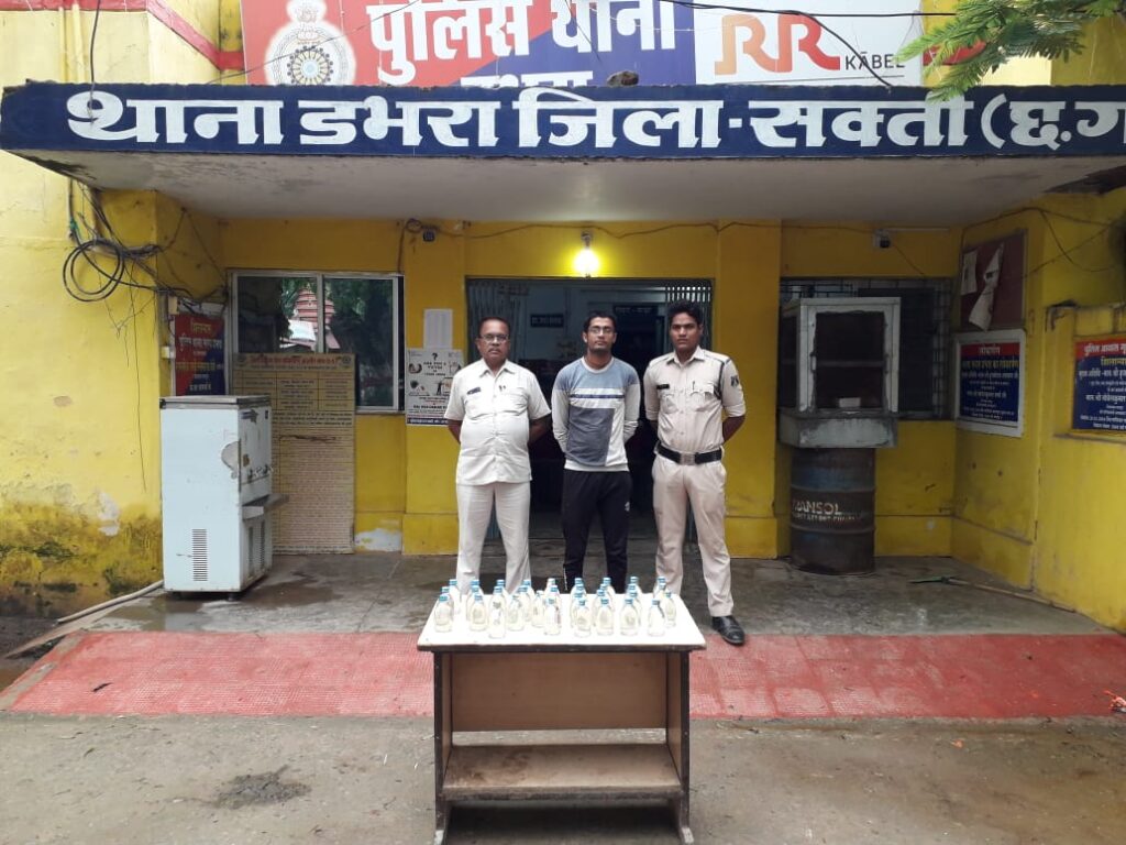 अवैध शराब पकड़ने में मस्त डभरा पुलिस-- <em>जिला पुलिस अधीक्षक के मार्गदर्शन में डभरा पुलिस ने दर्ज किए अवैध शराब के दो मामले, पुलिस टीआई कमल किशोर महतो के नेतृत्व में पुलिस सक्रिय</em> अवैध शराब पकड़ने में मस्त डभरा पुलिस-- <em>जिला पुलिस अधीक्षक के मार्गदर्शन में डभरा पुलिस ने दर्ज किए अवैध शराब के दो मामले, पुलिस टीआई कमल किशोर महतो के नेतृत्व में पुलिस सक्रिय</em> kshititech