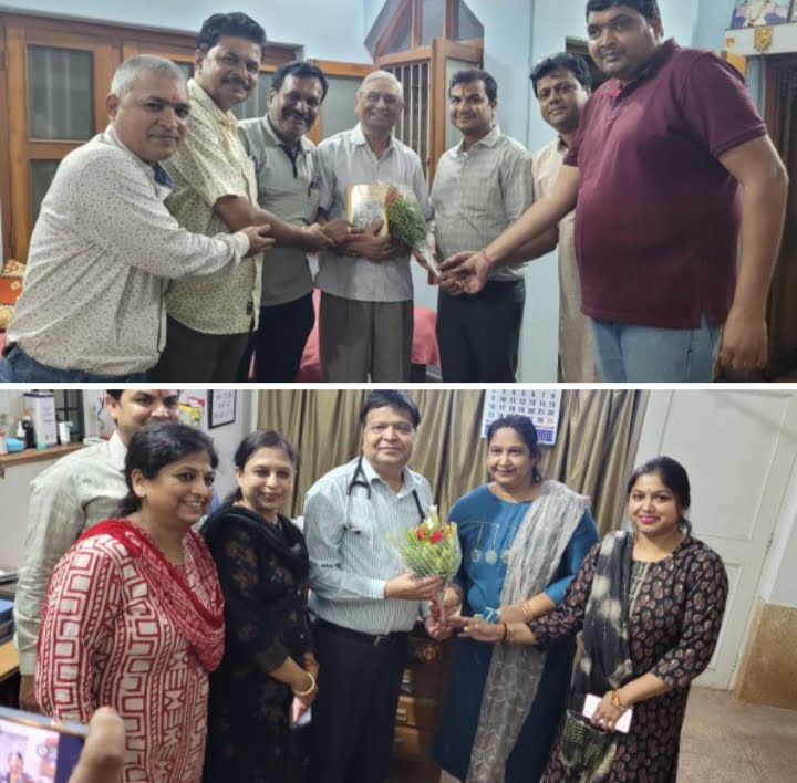 <em>डॉक्टर्स डे के मौके पर शहर की समाजिक संस्थाओं ने किया सेवाभावी चिकित्सकों का सम्मान, महिला जागृति शाखा अध्यक्ष रीना गेवाडीन ने कहा- कोरोना के संक्रमण काल में चिकित्सकों के समर्पण भाव एवं उनकी सेवाओं के लिए सदैव जनता रहेगी आभारी</em> <em>डॉक्टर्स डे के मौके पर शहर की समाजिक संस्थाओं ने किया सेवाभावी चिकित्सकों का सम्मान, महिला जागृति शाखा अध्यक्ष रीना गेवाडीन ने कहा- कोरोना के संक्रमण काल में चिकित्सकों के समर्पण भाव एवं उनकी सेवाओं के लिए सदैव जनता रहेगी आभारी</em> kshititech