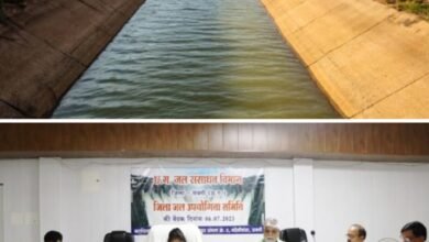 <em>10 जुलाई से शक्ति जिले में खरीफ फसलों के लिए नहर से मिलेगा पानी,कलेक्टर ने ली जल संसाधन विभाग एवं जिला जल उपयोगिता समिति की समीक्षा बैठक, कार्यपालन अभियंता हितेंद्र राठौर भी रहे मौजूद, 5 अक्टूबर तक नहरों में होगा जल प्रवाहित</em> kshititech