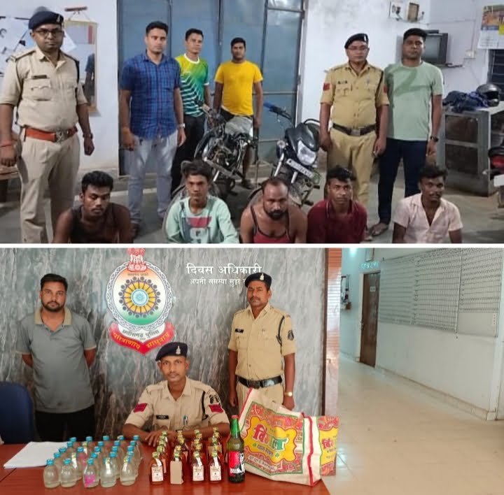 <em>शक्ति पुलिस की खबरें एक साथ--अड़भार चौकी अंतर्गत गाली गलौज कर मारपीट करने वाले आरोपी चढ़े पुलिस के हत्थे, शक्ति पुलिस ने अवैध शराब परिवहन करते किया आरोपीयो को गिरफ्तार</em> kshititech