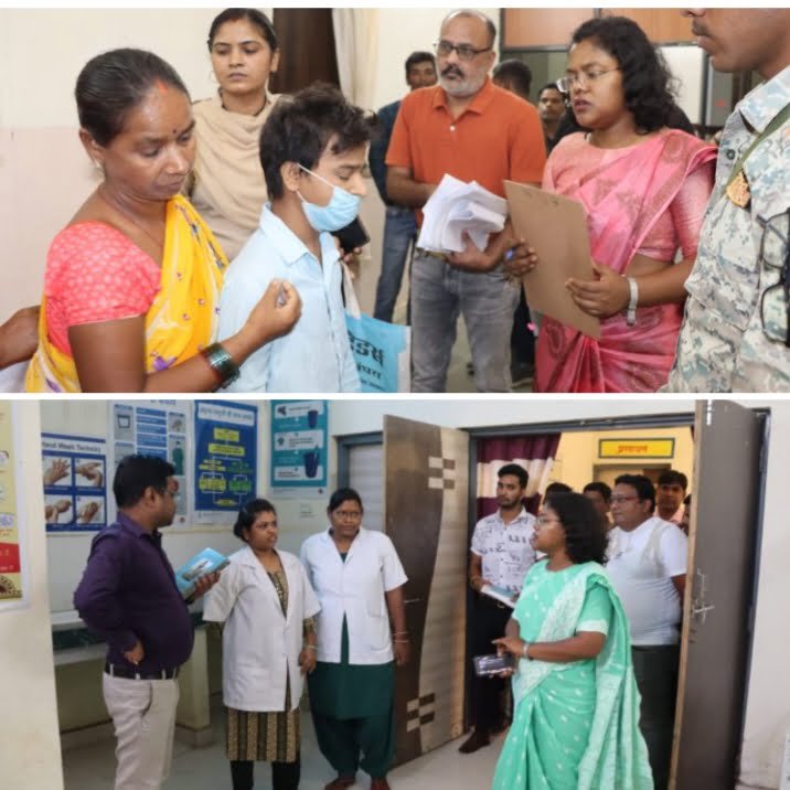 <em>मालखरौदा के सरकारी अस्पताल में बड़े सरकारी अस्पतालों की तरह मिलेगी सुविधाएं, कलेक्टर नूपुर राशि पन्ना का चल रहा मिशन हेल्थ, कलेक्टर ने सुनी जनदर्शन में आम नागरिकों की समस्याएं, महीनों- महीनों जनदर्शन के आवेदनों पर कार्यवाही नहीं होने से भी नागरिकों में आक्रोश</em> kshititech