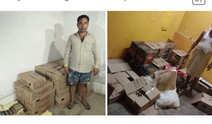 <em>शक्ति जिला पुलिस के अलग-अलग थाना क्षेत्रों में 14 जुलाई को 1000 लीटर अवैध शराब जब्ती की हुई बड़ी कार्रवाई, जिला पुलिस अधीक्षक एम आर आहिरे के निर्देशन में पुलिस सक्रिय</em> kshititech