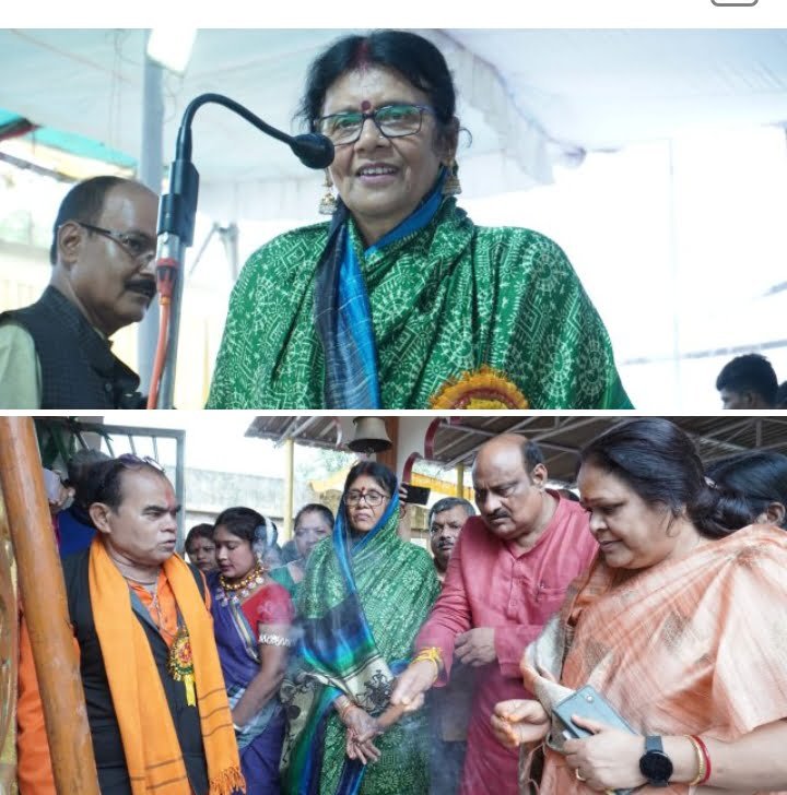 <em>कोरबा सांसद ज्योत्सना महंत एवं मंत्री जयसिंह अग्रवाल हरेली महोत्सव में हुए शामिल,ज्योत्सना ने कहा-हरेली पर्व छत्तीसगढ़ प्रदेश की किसानी संस्कृति का महापर्व</em>, राज्य सरकार की योजनाओं से भी किसान हो रहे लाभान्वित kshititech