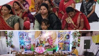 <em>नैला के अग्रसेन भवन में प्रारंभ हुई सप्त दिवसीय शिव महापुराण कथा, आचार्य कृष्णा भारद्वाज जी महाराज करा रहे भोले शंकर की महिमा का वर्णन अपनी अमृतमय वाणी से, 27 जुलाई तक होगा श्रावणी मास पर शिव महापुराण कथा का आयोजन, शिवभक्त राहुल ने दी जानकारी</em> kshititech