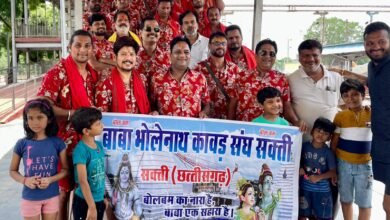 <em>45 शिव भक्त कांवड़ियों के साथ राधे- पवन ग्रुप हुआ 13 अगस्त को बैजनाथ धाम की यात्रा पर रवाना,बाबा भोलेनाथ कावड़ संघ शक्ति के नेतृत्व में बाबा का जलाभिषेक करेंगे शिव भक्त</em> kshititech