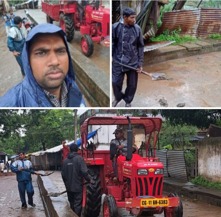 <em>नहीं परवाह बारिश की-- चलो अड़भार शहर को स्वच्छ बनाएं-- भारी बारिश में भी बरसाती पहनकर स्वच्छता मित्र कर रहे शहर को साफ- सुथरा रखने का कार्य, नगर पंचायत में निरंतर स्वच्छता को लेकर प्रशासन जागरूक</em> <em>नहीं परवाह बारिश की-- चलो अड़भार शहर को स्वच्छ बनाएं-- भारी बारिश में भी बरसाती पहनकर स्वच्छता मित्र कर रहे शहर को साफ- सुथरा रखने का कार्य, नगर पंचायत में निरंतर स्वच्छता को लेकर प्रशासन जागरूक</em> kshititech