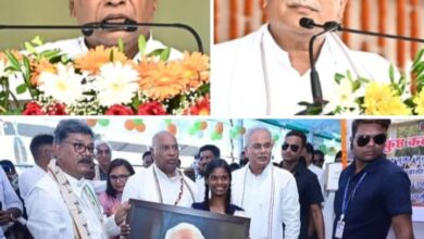 <em>भरोसा और मजबूत कर गए खड़गे,खड़गे के स्वागत में जाज्वल्य देव की नगरी में उमड़ा जन सैलाब, हजारों की संख्या में पहुंचे लोग,मुख्यमंत्री ने दी जिले को अभूतपूर्व सौगात, मोहब्बतें बच्ची ने बनाई खड़गे की पेंटिंग, बघेल ने कहा-- हमारी सरकार में भ्रष्टाचार- कमीशनखोरी का नहीं है बोलबाला, जिला प्रभारी अर्जुन तिवारी का जन्मदिन मना सर्किट हाउस में</em> <em>भरोसा और मजबूत कर गए खड़गे,खड़गे के स्वागत में जाज्वल्य देव की नगरी में उमड़ा जन सैलाब, हजारों की संख्या में पहुंचे लोग,मुख्यमंत्री ने दी जिले को अभूतपूर्व सौगात, मोहब्बतें बच्ची ने बनाई खड़गे की पेंटिंग, बघेल ने कहा-- हमारी सरकार में भ्रष्टाचार- कमीशनखोरी का नहीं है बोलबाला, जिला प्रभारी अर्जुन तिवारी का जन्मदिन मना सर्किट हाउस में</em> kshititech