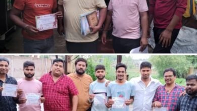 <em>BJYM की अपील--पहला वोट देशहित में दे भाजपा को-- भाजयुमो जिला महामंत्री अभिषेक शर्मा नव मतदाताओं से कर रहे संपर्क, नव मतदाताओं का हो रहा अभिनंदन,आने वाले समय में बूथ स्तर पर होगा सम्मान का कार्यक्रम</em>, जिले की तीनों विधानसभा में अभिषेक ले रहे युवाओं की बैठक kshititech