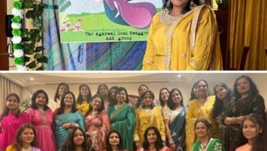 <em>विदेशों में भी तीजा महोत्सव की धूम-- 19 अगस्त को अंतरराष्ट्रीय अग्रवाल सम्मेलन मस्कट शाखा ने मीनल शाह देवरा के नेतृत्व में किया तीज महोत्सव का आयोजन,भारत से बाहर रहकर भी अपनी संस्कृति परंपरा को बनाए रखने में महिलाओं का अहम योगदान,मीनल ने कहा-- AAS परिवार की ओर से सभी को तीजा की शुभकामनाएं, शगुन सिंघल एवं राजश्री ने संभाली पूरे कार्यक्रम की बागडोर</em> kshititech