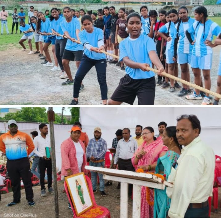 <em>बारिश में भी खिलाड़ियों का जुनून--नगर पालिका शक्ति सहित जिले की नगरीय निकायों ने 23 अगस्त को किया विकासखंड स्तरीय छत्तीसगढ़ ओलंपिक खेल 2023 क्लस्टर का आयोजन, पंडित दीनदयाल उपाध्याय स्टेडियम में हुए विभिन्न खेल</em>, शक्ति सीएमओ संजय सिंह ने कहा-- छत्तीसगढ़ ओलंपिक से पारंपरिक खेलों एवं खेल प्रतिभाओं को सामने आने का मिला अवसर <em>बारिश में भी खिलाड़ियों का जुनून--नगर पालिका शक्ति सहित जिले की नगरीय निकायों ने 23 अगस्त को किया विकासखंड स्तरीय छत्तीसगढ़ ओलंपिक खेल 2023 क्लस्टर का आयोजन, पंडित दीनदयाल उपाध्याय स्टेडियम में हुए विभिन्न खेल</em>, शक्ति सीएमओ संजय सिंह ने कहा-- छत्तीसगढ़ ओलंपिक से पारंपरिक खेलों एवं खेल प्रतिभाओं को सामने आने का मिला अवसर kshititech