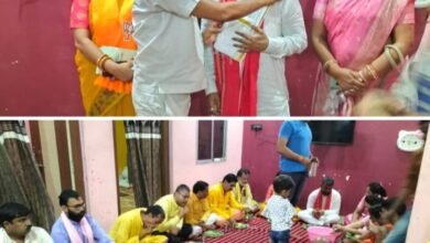 गोविंद के निवास पहुंचे विधायक जी-- <em>असम के विधायक रूप ज्योति कुर्मी ने देवांगन समाज के उपाध्यक्ष गोविंद देवांगन के निवास पर धार्मिक संगठनो के प्रमुखों के साथ किया भोजन, देवांगन परिवार ने किया विधायक जी का स्वागत, गोविंद ने कहा- माता कामाख्या देवी की पवित्र नगरी से पहुंचे आपका है अभिनंदन</em> kshititech