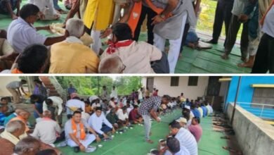 <em>जन सेवक अमर सुल्तानिया जुटे है वरिष्ठ जनों के सम्मान में-- जांजगीर चाम्पा विधानसभा क्षेत्र के एक-एक गांव में पहुंच रहे अमर,बुजुर्गों का मिल रहा आशीर्वाद, अमर ने कहा-- बुजुर्गों के आशीर्वाद से ही आज भाजपा पार्टी ने हासिल किया प्रगति का यह मुकाम</em> kshititech