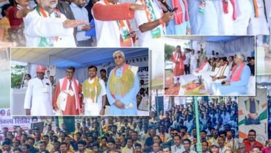 <em>उड़न खटोले से शक्ति पहुंचे डिप्टी सीएम सिंहदेव ने कहा-- छत्तीसगढ़ के गौरव हैं महंत,जिन्होंने शक्ति सहित तीन नए जिले एवं मेडिकल कॉलेज बनवाने में की पहल, कांग्रेस का संकल्प शिविर हुआ संपन्न, कांग्रेस कार्यकर्ताओं को पंजा छाप के पक्ष में कार्य करने की दिलाई गई शपथ, प्रदेश अध्यक्ष बनने के बाद पहली बार शक्ति पहुंचे दीपक बैज का हुआ जोरदार स्वागत, कांग्रेसियों ने कहा 23 में फिर बनेगी कांग्रेस की सरकार</em> kshititech