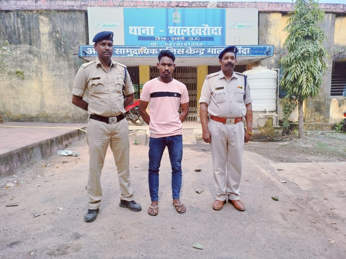 <em>नाबालिक से दुष्कर्म के आरोपी को गिरफ्तार कर भेजा गया जेल, मामला शक्ति जिला पुलिस का</em>, स्कूल जाने निकली नाबालिग को बहला फुसलाकर आरोपी ने किया दुष्कर्म kshititech