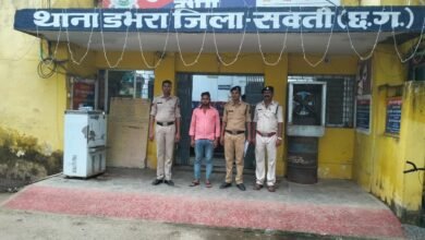 <em>डभरा पुलिस की बड़ी सफलता-- 24 घंटे के अंदर गिरफ्तार हुआ बलात्कार का आरोपी,पुलिस टीआई नरेंद्र यादव की सक्रियता से हो रही त्वरित कार्यवाही</em>, एसपी साहब के निर्देशन में पुलिस सक्रिय kshititech