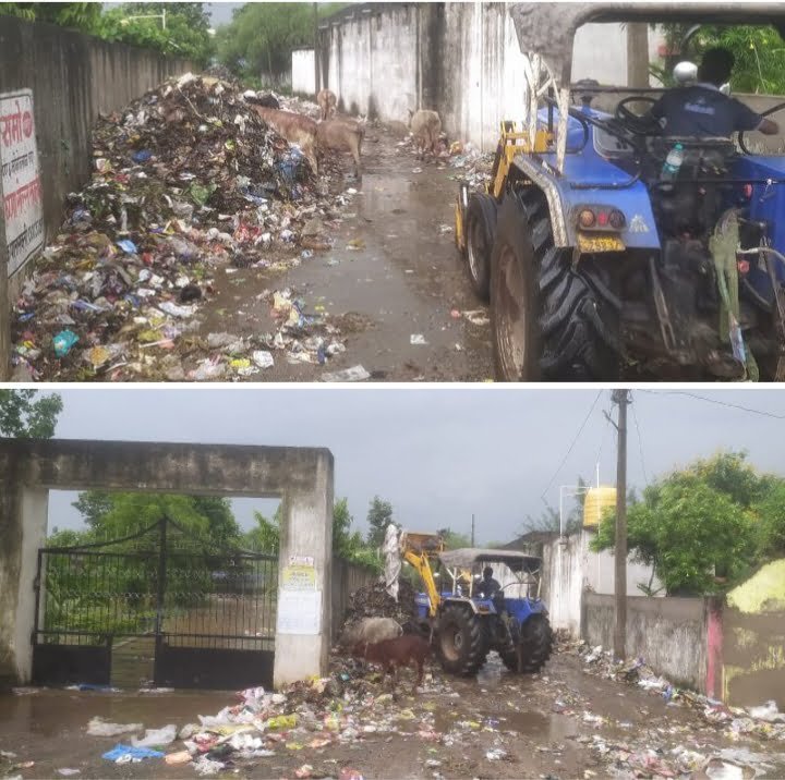 स्वच्छ हो गया शक्ति का मुक्तिधाम-- <em>कचरा डंपिंग मामले में जन भावनाओं को देखते हुए नगर पालिका की त्वरित पहल-- 13 सितंबर को दोपहर से नगर पालिका ने युद्ध स्तर पर मुक्तिधाम में चलाया स्वच्छता अभियान</em>, नागरिकों ने कहा-- हम भी निरंतर जाकर करेंगे स्वच्छता का अभियान, मुख्य नगर पालिका अधिकारी संजय सिंह के निर्देशन में घंटो तक चले अभियान के बाद साफ- सुथरा हो गया मुक्तिधाम परिसर kshititech