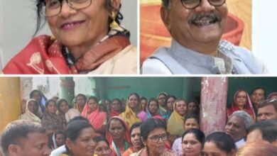 <em>पति को जिताने पत्नी मैदान में-- ज्योत्सना के दौरे में उमड़ रही महिलाओं की भीड़-- महिलाओं ने कहा फेर ए दारी जीताबोन चरणदास ल, बघेल सरकार हमल दिस धान के असली कीमत अऊ पूरा धान के ए दारी करही खरीदी, क्षेत्र में बघेल सरकार की जनकल्याणकारी योजनाओं का दिख रहा जमकर असर</em> kshititech