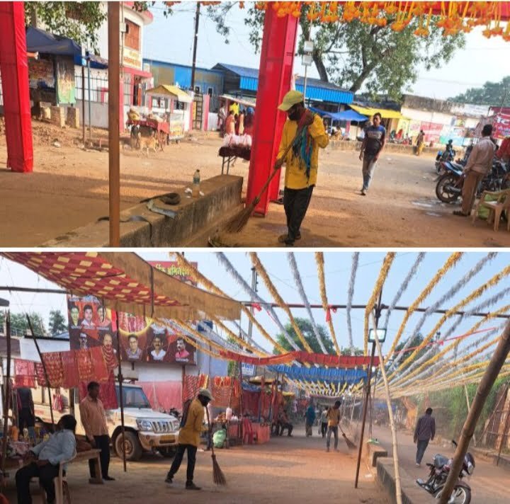 <em>नगर पंचायत अड़भार में नवरात्रि पर पर स्वच्छता अभियान जोरों से, शहर में उमड़ रही है देवी भक्तों की भीड़, सीएमओ के निर्देश में सफाई दरोगा विकास देवांगन जुटे हैं मिशन स्वच्छता में</em>, प्रतिदिन हजारों लोग दिए दर्शन हेतु पहुंच रहे अड़भार, स्वच्छता की मिसाल बना नगर पंचायत अड़भार <em>नगर पंचायत अड़भार में नवरात्रि पर पर स्वच्छता अभियान जोरों से, शहर में उमड़ रही है देवी भक्तों की भीड़, सीएमओ के निर्देश में सफाई दरोगा विकास देवांगन जुटे हैं मिशन स्वच्छता में</em>, प्रतिदिन हजारों लोग दिए दर्शन हेतु पहुंच रहे अड़भार, स्वच्छता की मिसाल बना नगर पंचायत अड़भार kshititech