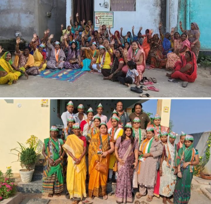 शक्ति शहर में कांग्रेस नेताओं का संपर्क अभियान -- <em>पूर्व नगर पालिका अध्यक्ष नरेश गेवाड़ीन, पूर्व नगर पालिका उपाध्यक्ष रीना गेवाडीन सहित कांग्रेस नेता पहुंचे शहर के वार्डों में जनसंपर्क करने, महिलाओं में दिखा उत्साह, नागरिकों ने कहा- फेर जिताबोंन महंत जी ल</em> शक्ति शहर में कांग्रेस नेताओं का संपर्क अभियान -- <em>पूर्व नगर पालिका अध्यक्ष नरेश गेवाड़ीन, पूर्व नगर पालिका उपाध्यक्ष रीना गेवाडीन सहित कांग्रेस नेता पहुंचे शहर के वार्डों में जनसंपर्क करने, महिलाओं में दिखा उत्साह, नागरिकों ने कहा- फेर जिताबोंन महंत जी ल</em> kshititech