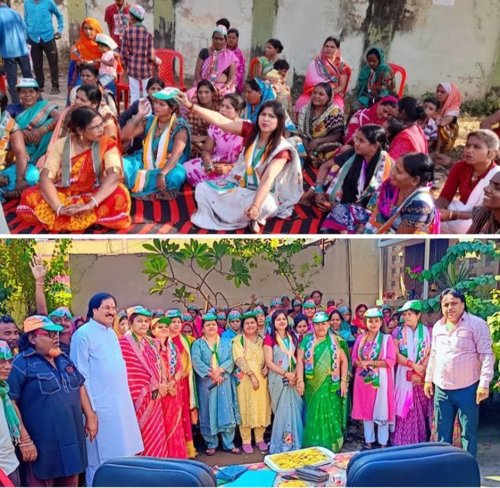 सफेद महल की बहु रानी दिव्या भी उतरी महंत के प्रचार में--<em>कांग्रेस के प्रति महिला मतदाताओं में दिख रहा भारी उत्साह-- नगर पालिका क्षेत्र शक्ति में 29 अक्टूबर को महिला कांग्रेस नेत्रियों ने किया संपर्क अभियान</em>, बघेल सरकार की योजनाओं को लेकर मतदाता फिर से चुनेंगे कांग्रेस की सरकार kshititech