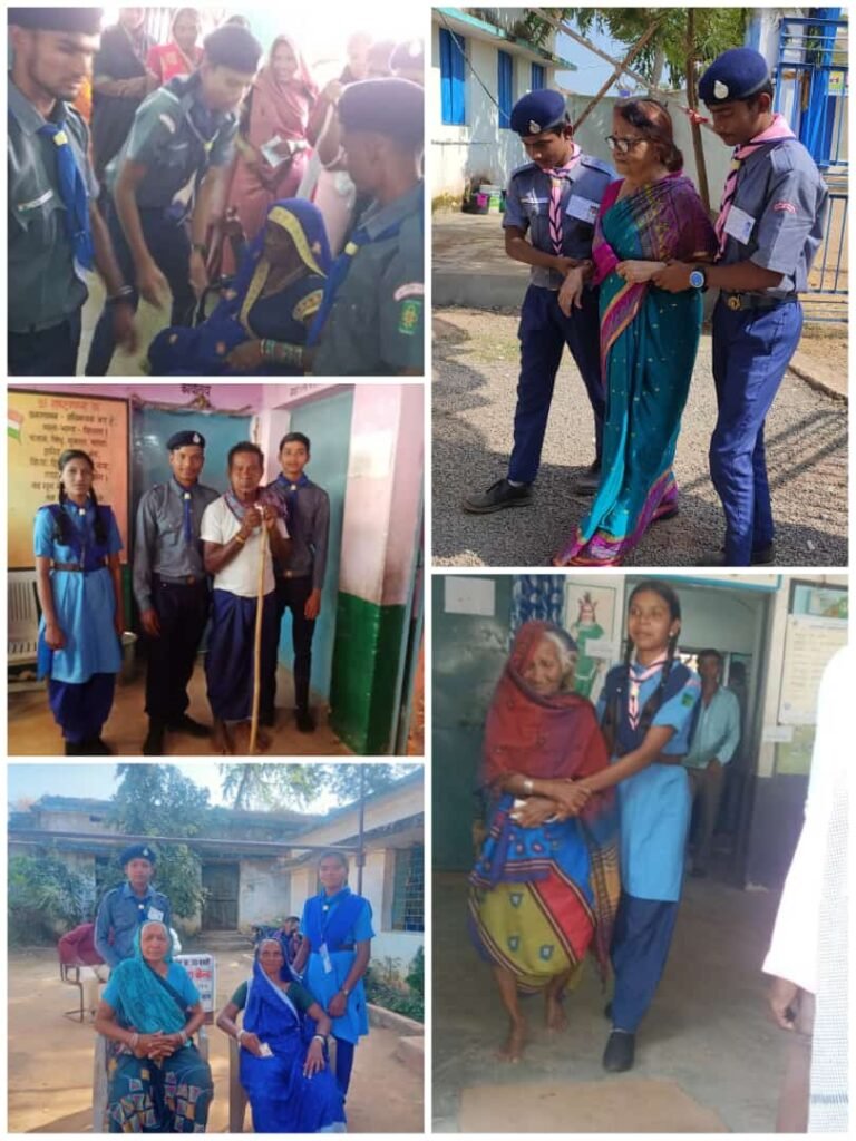<em>शक्ति जिले में भारत स्काउट गाइड के बच्चों ने निभाई लोकतंत्र के महापर्व में अपनी अहम भूमिका, मतदाता मित्र के रूप में दिखें अनुशासन में रहने वाले बच्चे</em>, कलेक्टर नूपुर एवं जिला शिक्षा अधिकारी के नेतृत्व में स्काउट अधिकारियों ने भी दिया अपना योगदान <em>शक्ति जिले में भारत स्काउट गाइड के बच्चों ने निभाई लोकतंत्र के महापर्व में अपनी अहम भूमिका, मतदाता मित्र के रूप में दिखें अनुशासन में रहने वाले बच्चे</em>, कलेक्टर नूपुर एवं जिला शिक्षा अधिकारी के नेतृत्व में स्काउट अधिकारियों ने भी दिया अपना योगदान kshititech