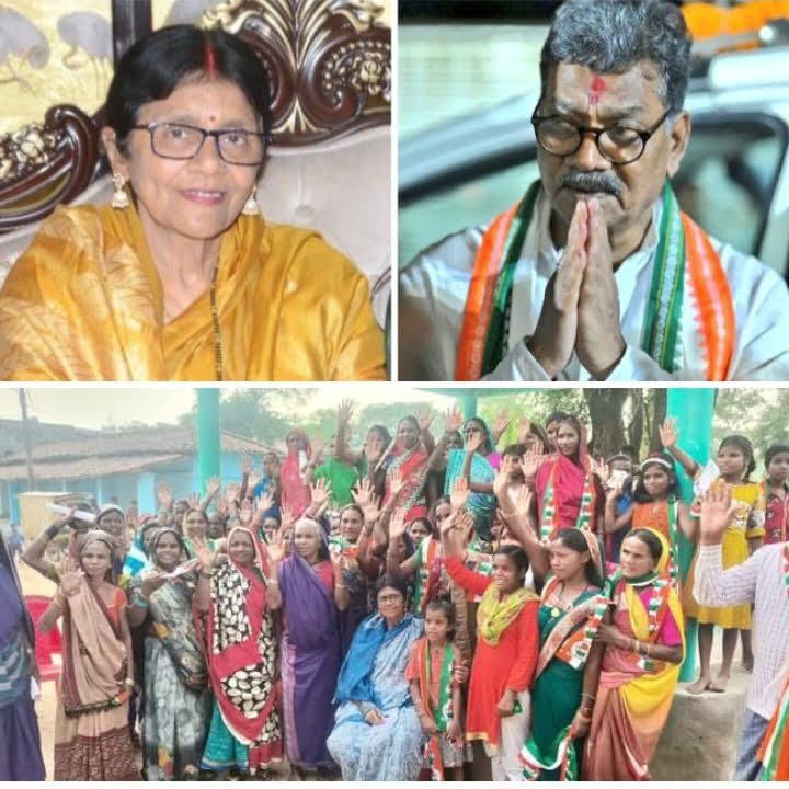 <em>सांसद ज्योत्सना महंत के समक्ष सैकड़ो भाजपाइयों ने थामा कांग्रेस का दामन, ज्योत्सना महंत के दौरे में उमड़ रही ग्रामीणों की भीड़, सांसद श्रीमती महंत ने कहा--आपके विधायक महंत जी ने शक्ति को बनाया है जिला, ज्योत्सना ने कहा- भाजपा के बहकावे में ना आए जनता, 15 साल रमन सिंह ने किया ठगने का काम</em> kshititech