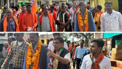 <em>कुरदा पहुंचे कृष्णकांत चंद्रा ने कहा-- गांव की सारी समस्याओं का निराकरण होगा मेरी पहली प्राथमिकता, पूरे क्षेत्र में कृष्णकांत की चल रही भारी लहर, 17 नवंबर को क्षेत्र की जनता करेगी शत- प्रतिशत मतदान</em>, जिला कोषाध्यक्ष रामनरेश यादव एवं शिक्षा प्रकोष्ठ के जिला संयोजक नितिन सोनी भी पहुंचे चंद्रा के प्रचार में <em>कुरदा पहुंचे कृष्णकांत चंद्रा ने कहा-- गांव की सारी समस्याओं का निराकरण होगा मेरी पहली प्राथमिकता, पूरे क्षेत्र में कृष्णकांत की चल रही भारी लहर, 17 नवंबर को क्षेत्र की जनता करेगी शत- प्रतिशत मतदान</em>, जिला कोषाध्यक्ष रामनरेश यादव एवं शिक्षा प्रकोष्ठ के जिला संयोजक नितिन सोनी भी पहुंचे चंद्रा के प्रचार में kshititech