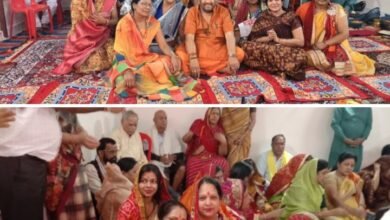 <em>शक्ति में होने वाले सामूहिक तुलसी विवाह, एकादशी उद्यापन के लिए 16 नवंबर को संपन्न हुआ नदी मुख श्राद्ध कार्यक्रम, पंडित भरत महाराज के मार्गदर्शन में विधिवत किया गया यज्ञ, भव्य धार्मिक आयोजन की तैयारीया हुई पूर्ण</em>, पराशक्ति ज्योतिष पीठम परिवार एवं तुलसी विवाह महिला मंडल समिति द्वारा आयोजित है कार्यक्रम kshititech