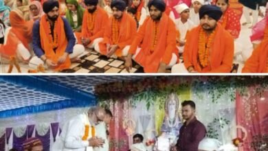 <em>खरसिया में गुरुनानक देव जी का 554 वां प्रकाश पर्व मना हर्षोल्लास से,चकरभाठा वाले लाल साईं जी का हुआ खरसिया आगमन,सिंधी समाज के प्रमुख श्रीचंद रावलानी को लाल साईं जी से मिला आशीर्वाद</em>, शोभा यात्रा जुलूस में भाईचारे की मिसाल,विभिन्न समाज प्रमुखों ने किया आत्मीय स्वागत kshititech