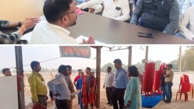 <em>थ्री लेयर सिक्योरिटी में होगी शक्ति जिले की मतगणना- अस्पताल, शैक्षणिक संस्थाओं, धार्मिक स्थलों की 100 मीटर परिधि को घोषित किया गया शांत क्षेत्र,कलेक्टर नूपुर ने कहा- मतगणना दिवस कर्मचारियों की टेबल पर तैनाती होगी तय, सुरक्षा को देख परिंदा भी पैर नहीं मार सकता स्ट्रांग रूम परिसर में, पत्रकारों को होगी मीडिया सेंटर तक मोबाइल ले जाने की अनुमति</em>,जैजैपुर में रिटर्निग अधिकारी ने ली राजनैतिक दलों के प्रतिनिधियों की बैठक kshititech