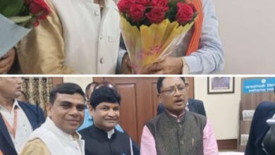 <em>पूर्व विधायक डॉ. खिलावन साहू एवं भाजपा कोषाध्यक्ष रामनरेश यादव ने करी मुख्यमंत्री विष्णु देव साय एवं डिप्टी सीएम अरुण साव से मुलाकात, गुलदस्ता भेंटकर शक्ति जिले की ओर से किया स्वागत</em>,बीजेपी कोषाध्यक्ष रामनरेश यादव ने कहा- प्रदेश में भाजपा सरकार बनने से जनता के सपने होंगे पूरे kshititech