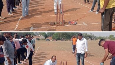 क्रिकेट का महाकुंभ अड़भार में-<em>ओपन टेनिस बॉल क्रिकेट प्रतियोगिता का शुभारंभ किया विधायक प्रतिनिधि ज्योतिष गर्ग ने- 12 दिसंबर से प्रारंभ हुई प्रतियोगिता में ज्योतिष ने कहा- खेल भावना से खेलने वाले खिलाड़ी को कभी नहीं मिलती पराजय</em>, प्रदेश के विभिन्न जिलों से शामिल होगी क्रिकेट टीम kshititech