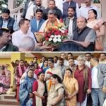 <em>नेता प्रतिपक्ष बने महंत का प्रथम शक्ति जिले में आगमन पर हुआ ऐतिहासिक स्वागत,बाराद्वार में ढोल- बाजे के साथ उमड़ पड़ा हुजुम, तो वहीं शक्ति में महंत ने किया मंदिरों में दर्शन एवं बिसाहू दास जी की प्रतिमा पर माल्यार्पण, कांग्रेस जनों से मिले महंत,तुर्रीधाम में गुरु घासीदास जयंती में भी शामिल हुए महंत</em> kshititech