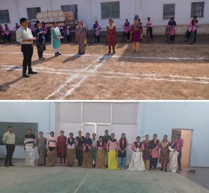 <em>शक्ति के सरकारी नवीन कन्या महाविद्यालय में प्रारंभ हुआ युवा उत्सव, विभिन्न प्रतियोगिताओं का हुआ आयोजन,छात्राओं में दिखा उत्साह</em>, उच्च शिक्षा विभाग की योजनाओं के अनुरूप हो रहा महाविद्यालय का बेहतर संचालन kshititech