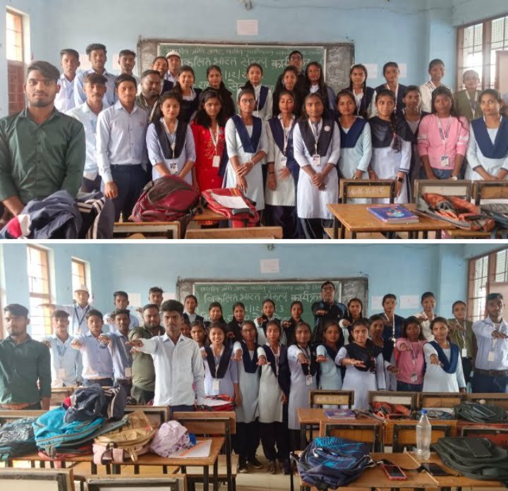 <em>गुरु गोविंद सिंह के वीर सपूतों की शहादत पर वीर दिवस-शासकीय क्रान्ति कुमार भारतीय महाविद्यालय सक्ति में वीर बाल दिवस और विकसित भारत संकल्प शपथ का हुआ आयोजन</em>,सिक्खों के दसवें धर्मगुरु थे गुरु गोविंद सिंह kshititech