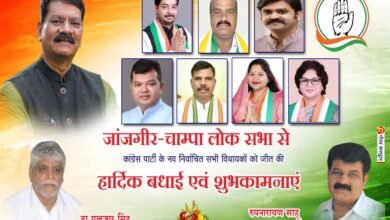 <em>तहसील साहू समाज अध्यक्ष एवं मंडी अध्यक्ष रूपनारायण साहू ने दी प्रदेश के 12 नव निर्वाचित साहू समाज के विधायकों को बधाई, शक्ति एवं जांजगीर-चांपा जिले में कांग्रेस विधायकों की जीत पर रूपनारायण ने कहा-कांग्रेस की संसदीय क्षेत्र में जीत इतिहास के पन्नों पर हो गई दर्ज</em> kshititech