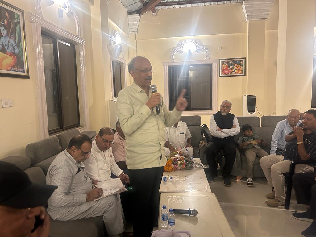 नई कार्यकारिणी गठन- <em>आंचलिक अग्रवाल महासभा सरायपाली-झारबन्ध के नए अध्यक्ष चुने गए बसना के डॉ.एन. के अग्रवाल,11 जनवरी को शिवरीनारायण में आयोजित की गई थी महासभा की बैठक, अध्यक्ष एन के अग्रवाल ने कहा- आने वाले दिनों में सभा के संगठन को बनाएंगे मजबूत</em> नई कार्यकारिणी गठन- <em>आंचलिक अग्रवाल महासभा सरायपाली-झारबन्ध के नए अध्यक्ष चुने गए बसना के डॉ.एन. के अग्रवाल,11 जनवरी को शिवरीनारायण में आयोजित की गई थी महासभा की बैठक, अध्यक्ष एन के अग्रवाल ने कहा- आने वाले दिनों में सभा के संगठन को बनाएंगे मजबूत</em> kshititech