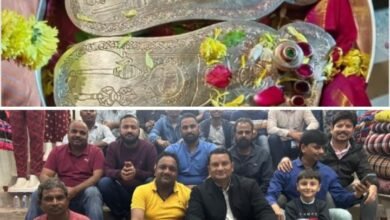 <em>श्रीलंका के अशोक वाटिका से शक्ति पहुंची चरण पादुका का शहर में हुआ जोरदार स्वागत- अभिनंदन, राधाकृष्ण मंदिर सहित शहर के राम भक्तों ने वस्त्र वाटिका में किया स्वागत,सिद्ध श्री हनुमान मंदिर पहुंची चरण पादुका</em> <em>श्रीलंका के अशोक वाटिका से शक्ति पहुंची चरण पादुका का शहर में हुआ जोरदार स्वागत- अभिनंदन, राधाकृष्ण मंदिर सहित शहर के राम भक्तों ने वस्त्र वाटिका में किया स्वागत,सिद्ध श्री हनुमान मंदिर पहुंची चरण पादुका</em> kshititech