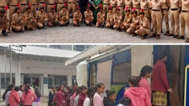 <em>निशुल्क स्वास्थ्य जांच शिविर- सक्ति के जे.एल.एन.डिग्री महाविद्यालय सक्ती में स्वास्थ्य जांच शिविर सम्पन्न, शासन के मोबाइल स्वास्थ्य वेन का लाभ लिया महाविद्यालय के विद्यार्थियों ने</em>, प्राचार्य डॉक्टर शालू पाहवा ने कहा- विद्यार्थियों की स्वास्थ्य जागरूकता के लिए किया जाता है समय-समय पर कार्यक्रम kshititech